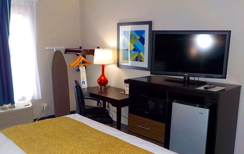 Comfortable guest room interior at Welcome Inn